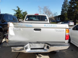 2001 Toyota Tacoma SR5 Prerunner Silver Extended Cab 3.4L AT 2WD #Z24589